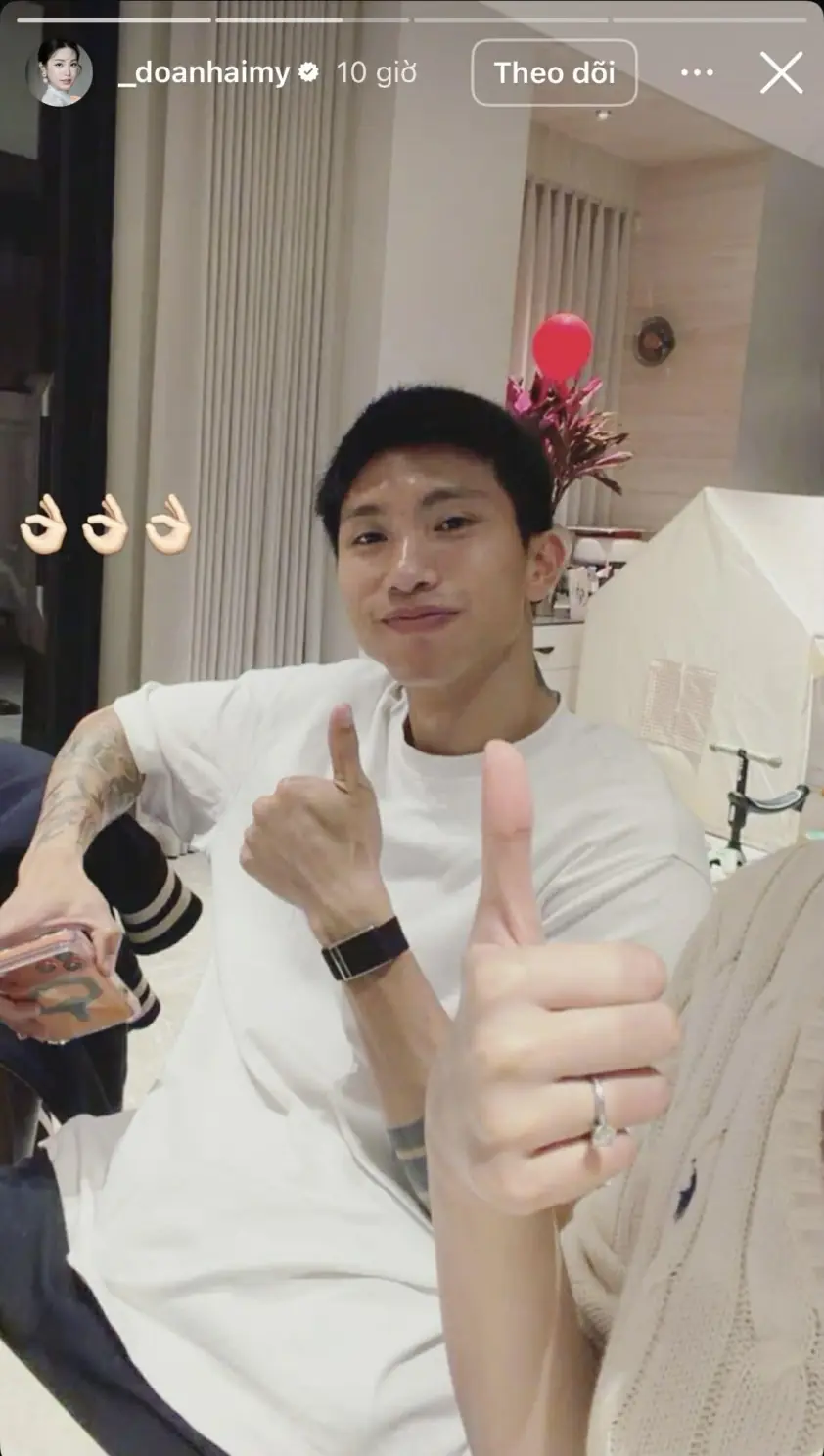 Cập nhật mới nhất tình hình Đoàn Văn Hậu sau chấn thương từ vợ Hải My