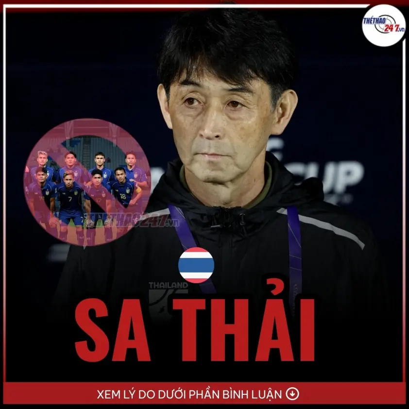 Cựu HLV ĐT Thái Lan bị sa thải 2 lần chỉ trong 3 tháng