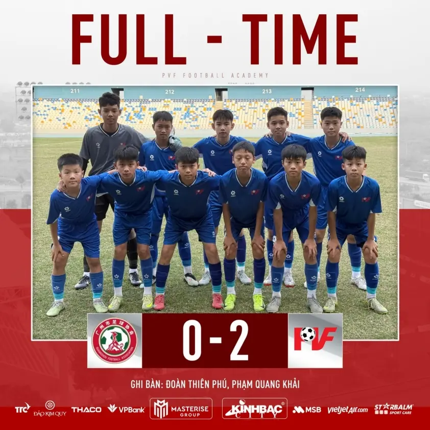 Việt Nam đánh bại Trung Quốc 2-0, giành vé vào bán kết giải quốc tế