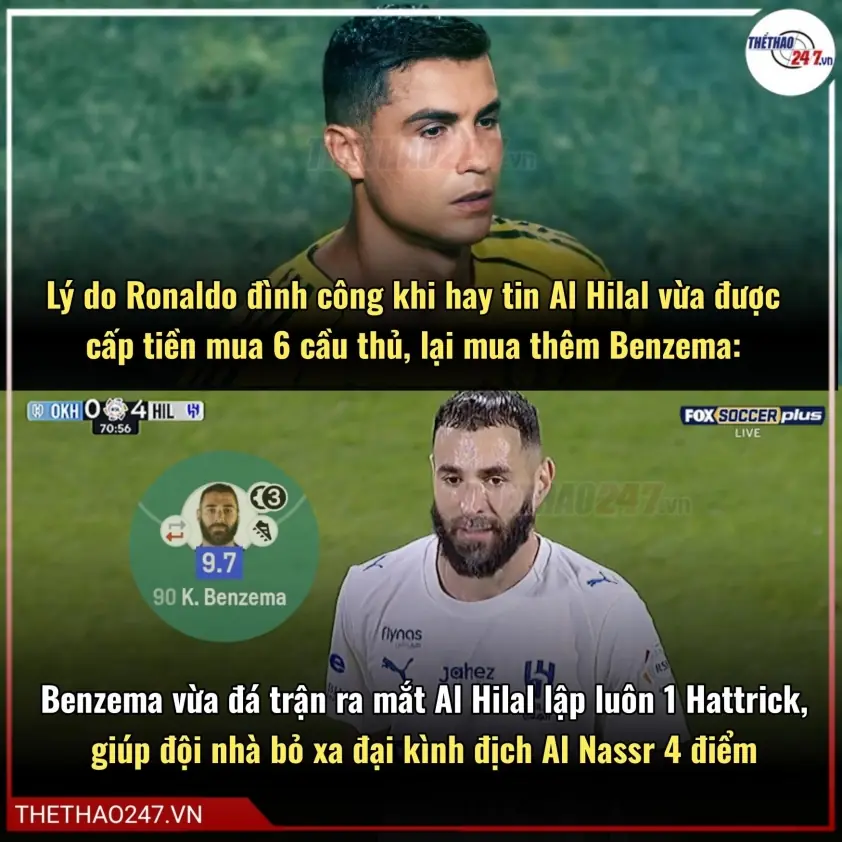 Ronaldo đưa ‘tối hậu thư’ tới lãnh đạo bóng đá Saudi Arabia