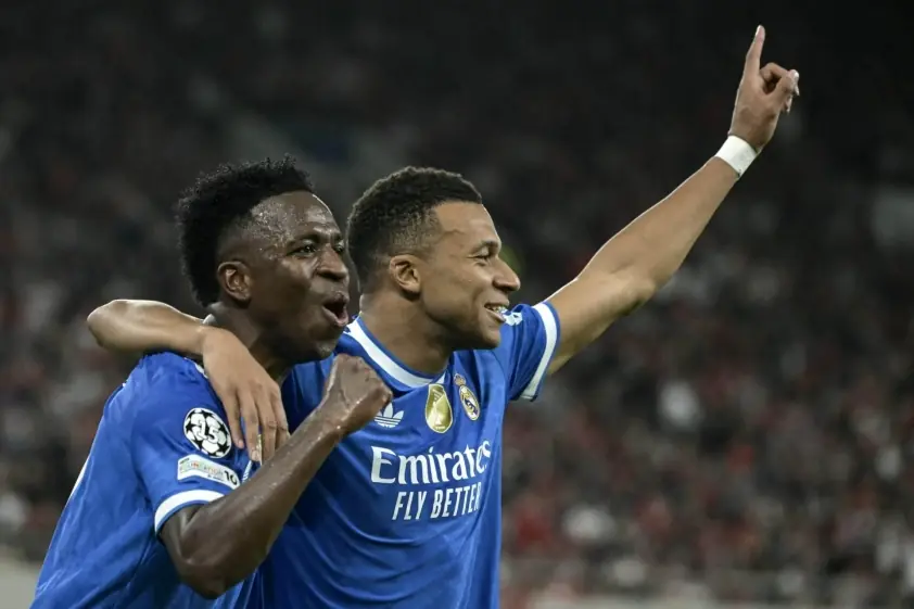 Vinicius tỏa sáng, Real Madrid giành lợi thế quan trọng tại Cúp C1