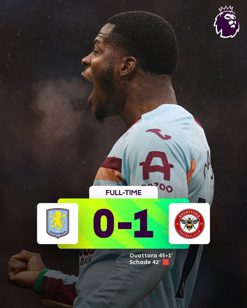 Brentford bất ngờ đánh bại Aston Villa nhờ VAR trên sân nhà