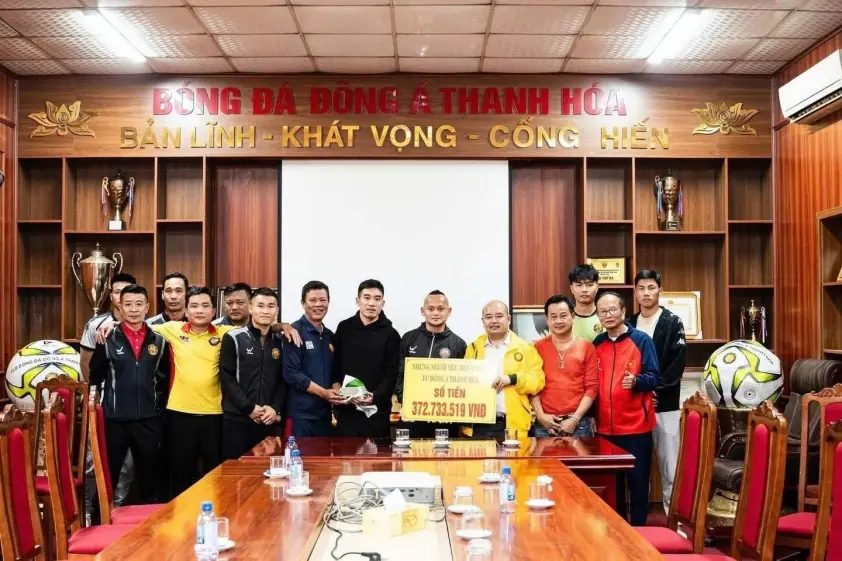 Thanh Hóa kịp chi lương cho cầu thủ ngay sát dịp Tết