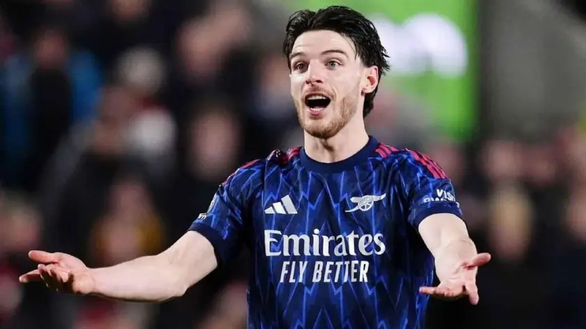 “Rice cảnh báo Arsenal giữa áp lực lớn trong cuộc đua vô địch”