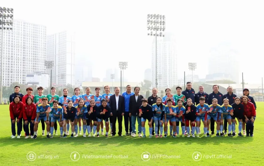 ĐT nữ Việt Nam háo hức đón Tết Nguyên đán với tinh thần mạnh mẽ