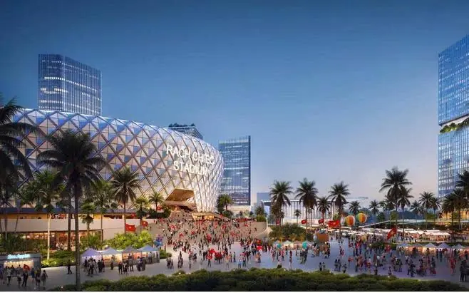 SVĐ Việt Nam: Thiết kế ấn tượng từ công ty hàng đầu thế giới