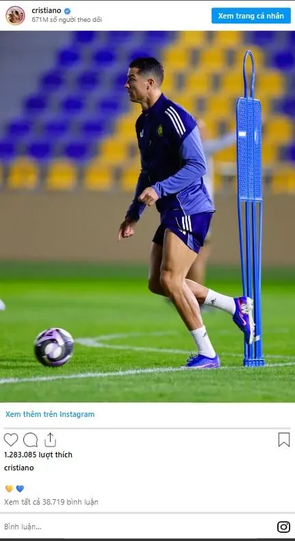 Ronaldo lên tiếng giữa ồn ào đình công tại Al-Nassr