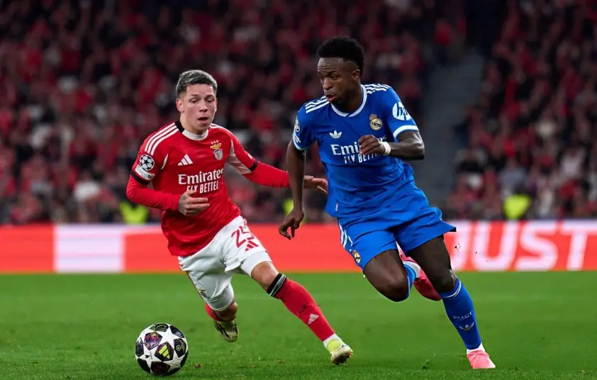 Benfica ra quyết định vụ cầu thủ phân biệt chủng tộc với Vinicius