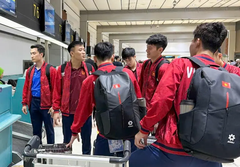 Đội tuyển futsal Việt Nam trở về sau VCK châu Á 2023